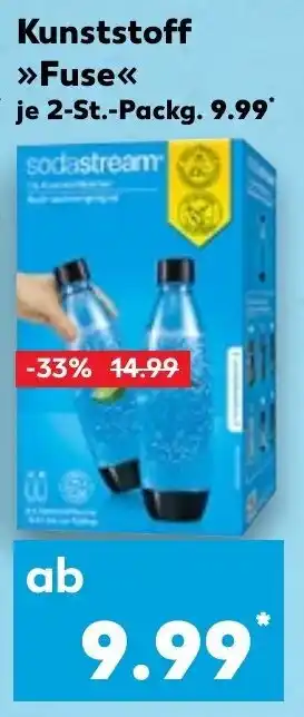 Kaufland sodastream Kunststoff ,,Fuse" 2 St. Packg. Angebot