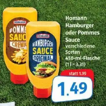 Markant Markt Homann Hamburger Oder Pommes Sauce Angebot