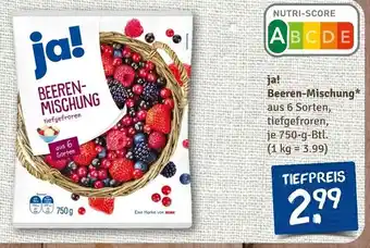 nahkauf ja! Beeren-Mischung* 750g Angebot