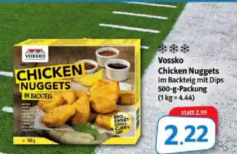 Markant Markt Vossko Chicken Nuggets Angebot