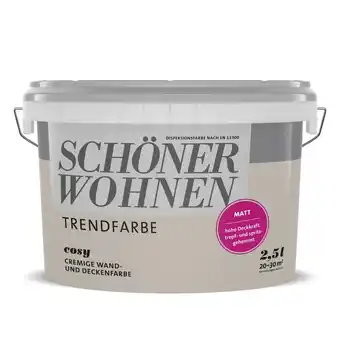 Hagebau Wand- und deckenfarbe trendfarben, cosy, 2,5l Angebot