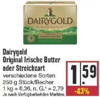 nah & gut Dairygold Original Irische Butter oder Streichzart 250 g Stück/Becher Angebot