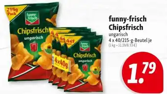 Nah & Frisch funny-frisch Chipsfrisch 4x40/215 g Beutel Angebot