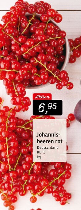 KONSUM Johannisbeeren rot Angebot