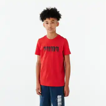 Decathlon Puma t-shirt jungen - rot bedruckt Angebot