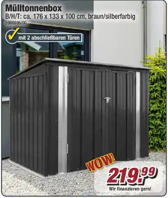 Poco Mülltonnenbox Angebot