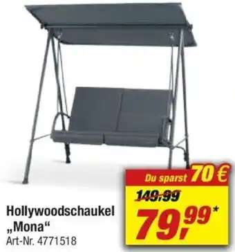 toom Baumarkt Hollywoodschaukel ,,Mona" Angebot