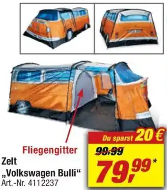 toom Baumarkt Zelt ,,Volkswagen Bulli" Angebot