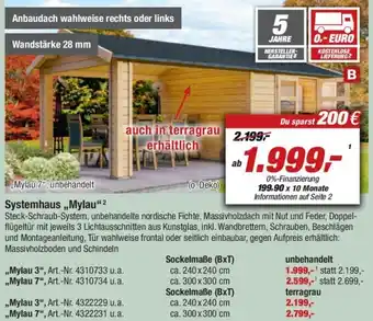 toom Baumarkt Systemhaus ,,Mylau“ Angebot