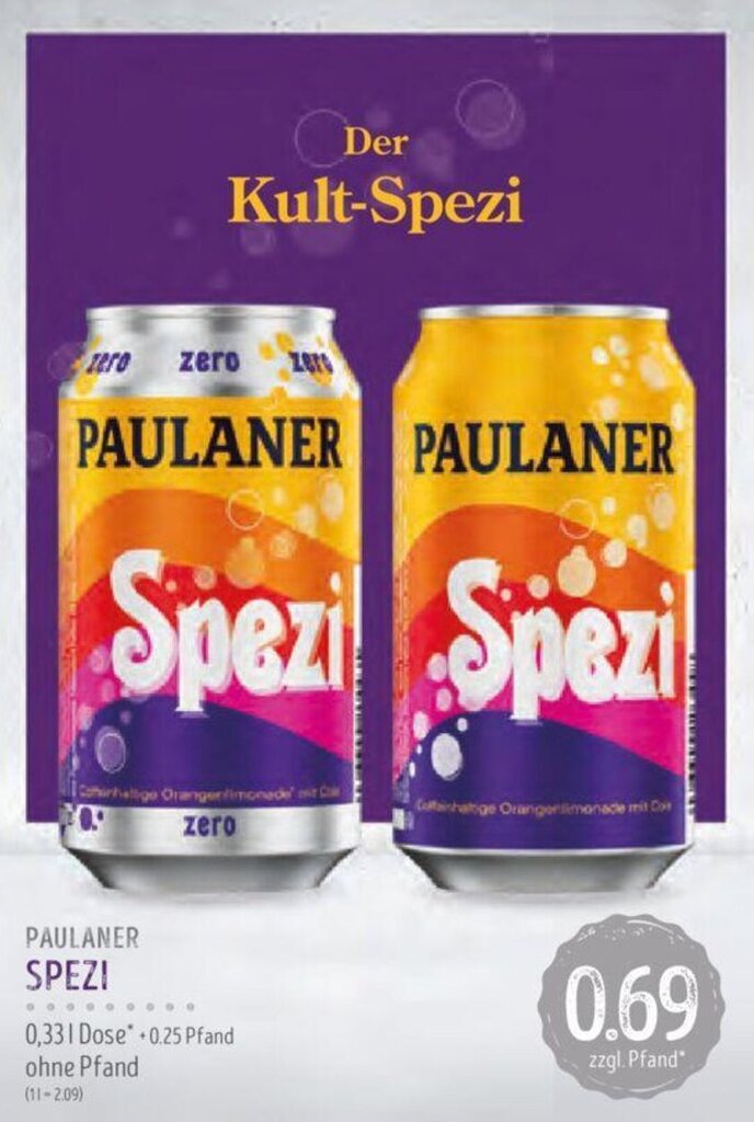 PAULANER SPEZI 330ml Angebot bei Edeka Struve