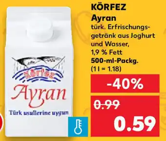 Kaufland KÖRFEZ Ayran 500 ml Packg. Angebot