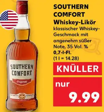 Kaufland SOUTHERN COMFORT Whiskey-Likör 0,7 L-Fl. Angebot