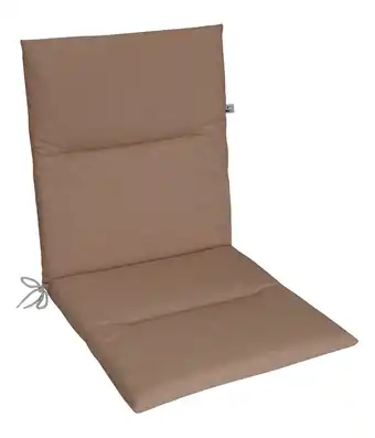 Dehner Ketttex niederlehnerpolster lindos taupe, ca. b100/h4/t50 cm Angebot