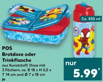 Kaufland POS Brotdose oder Trinkflasche Angebot