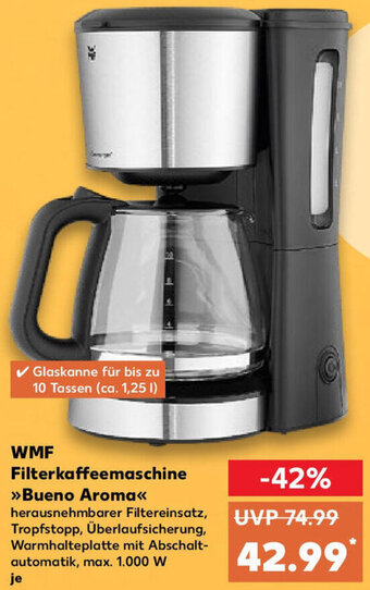 Kaufland WMF Filterkaffeemaschine ,,Bueno Aroma" Angebot