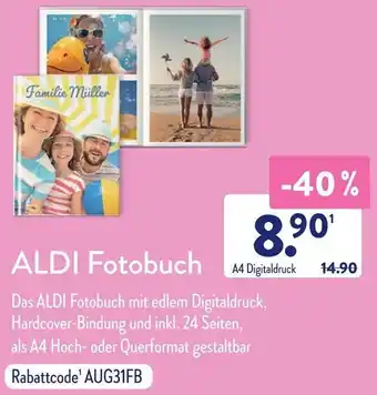 Aldi Süd ALDI Fotobuch Angebot