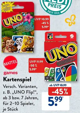 Aldi Süd Kartenspiel Angebot