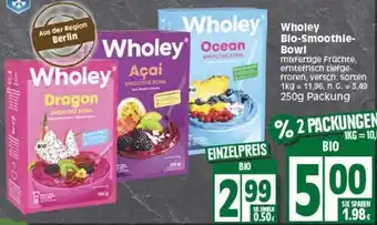 Edeka Wholey Bio-Smoothie Bowl 250 g Packung Angebot