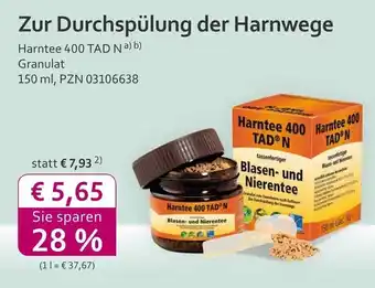 Mea Harntee 400 TAD N 150ml Granulat Angebot