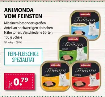 Kiebitzmarkt ANIMONDA VOM FEINSTEN 100g Angebot