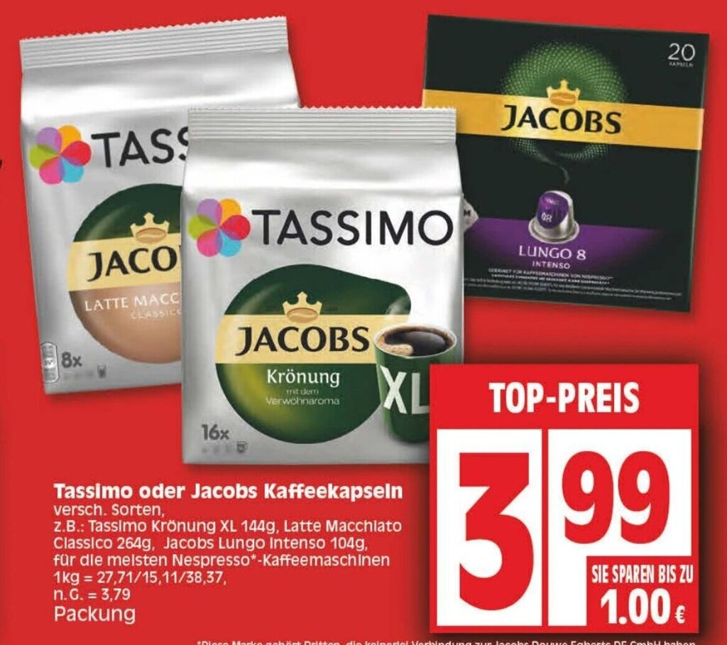 Stilvolle Tassimo Angebot Diese Woche Bildernull