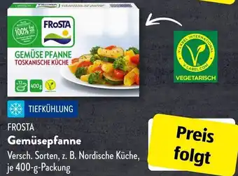 Aldi Süd FROSTA Gemüsepfanne 400 g Packung Angebot