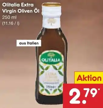 Netto Marken-Discount Olitalia Extra Virgin Oliven Öl 250 ml Angebot