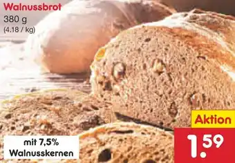 Netto Marken-Discount Walnussbrot 380 g Angebot