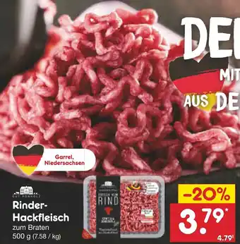 Netto Marken-Discount GUT PONHOLZ Rinder-Hackfleisch 500 g Angebot