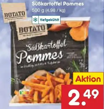 Netto Marken-Discount BOTATO Süßkartoffel Pommes 500 g Angebot