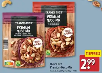 Aldi Nord TRADER JOE'S Premium-Nuss-Mix 200 g Beutel Angebot