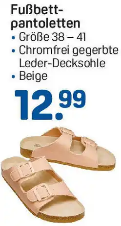 Rossmann Fußbett-pantoletten Angebot