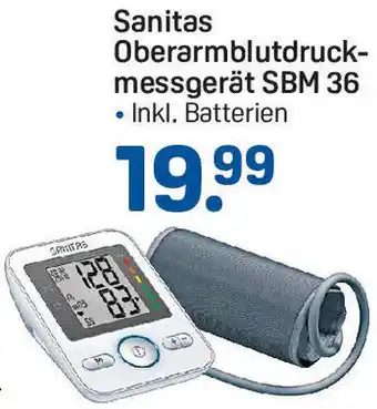 Rossmann Sanitas Oberarmblutdruckmessgerät SBM 36 Angebot