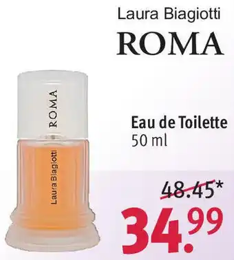 Rossmann Laura Biagiotti ROMA Eau de Toilette 50 ml Angebot