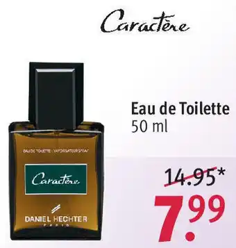 Rossmann Caractère Eau de Toilette 50 ml Angebot