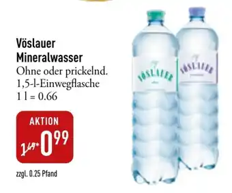 Galeria Markthalle Vöslauer Mineralwasser 1.5L Angebot