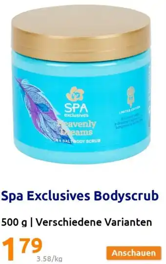 Action Spa Exclusives Bodyscrub 500 g Angebot