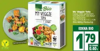 Edeka EDEKA BIO My Veggie Tofu 350/400 g Packung Angebot