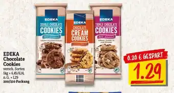 NP Discount EDEKA Chocolate Cookies 200/210g Angebot