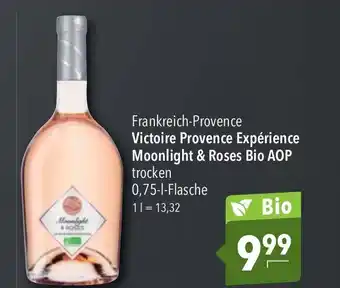 CITTI Markt Frankreich-Provence Victoire Provence Expérience Moonlight & Roses Bio AOP trocken 0,75-1-Flasche Angebot