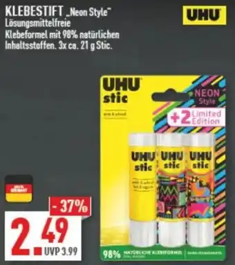 Marktkauf UHU KLEBESTIFT ,,Neon Style" Angebot