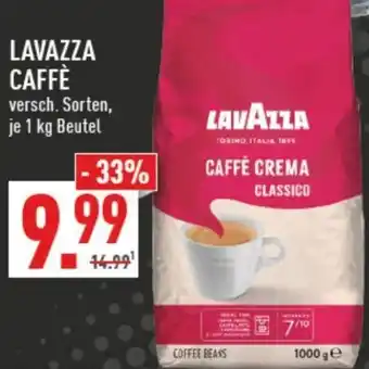 Marktkauf LAVAZZA CAFFÈ 1 kg Beutel Angebot