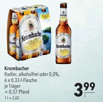 CITTI Markt Krombacher 6 x 0,33-1-Flasche Angebot