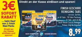 Marktkauf FINISH GESCHIRR REINIGUNG TABS Angebot