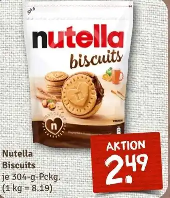 nahkauf Nutella Biscuits Angebot