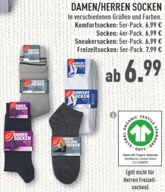 Marktkauf GUT& GÜNSTIG DAMEN/HERREN SOCKEN Angebot