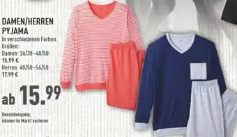 Marktkauf DAMEN/HERREN PYJAMA Angebot