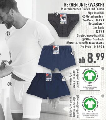 Marktkauf GUT& GÜNSTIG HERREN UNTERWÄSCHE Angebot