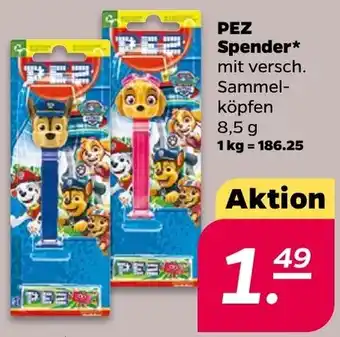 NETTO PEZ Spender 8,5 g Angebot