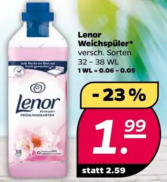 NETTO Lenor Weichspüler 32-38 WL Angebot